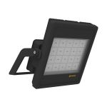 Ledvance LED Breedstraler High Mast Aluminium Zwart 280W 42000lm 90D - 740 Koel Wit | IP66 - Symmetrisch - Excl. Driver