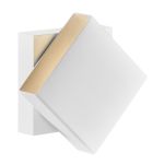 Nordlux Turn Wandlamp Aluminium Wit 13W 800lm - 830 Warm Wit |  Dimbaar 