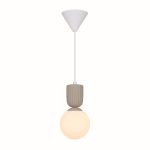 Nordlux Sadie Pendelarmatuur Composite Beige | Geschikt voor 1x E14