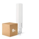 Voordeelpak 9x Philips CorePro PL-C LED 8.9W 1100lm - 840 Koel Wit | 2-Pin - Vervangt 26W