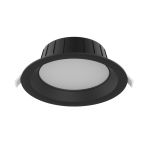 Noxion LED Downlight Hera Medium Inbouw Zwart 15W 1500lm 80D - 827-830-840 CCT | 176mm - Zaagmaat 150mm