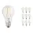 Voordeelpak 10x Ledvance CLASSIC LED E27 Peer Filament Helder 4.2W 470lm - 927 Zeer Warm Wit | Beste Kleurweergave - Dimbaar - Vervangt 40W
