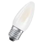 Osram Classic LED E27 Kaars Filament Mat 4.8W 470lm - 827 Zeer Warm Wit | Dimbaar - Vervangt 40W