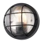 D'Lite Wandlamp Ecco Zwart Rond | IP54 - Geschikt voor 1x E27