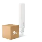 Voordeelpak 9x Philips CorePro PL-C LED 8.9W 990lm - 830 Warm Wit | 2-Pin - Vervangt 26W