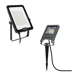 Gevel verlichten vloer- of wandmontage